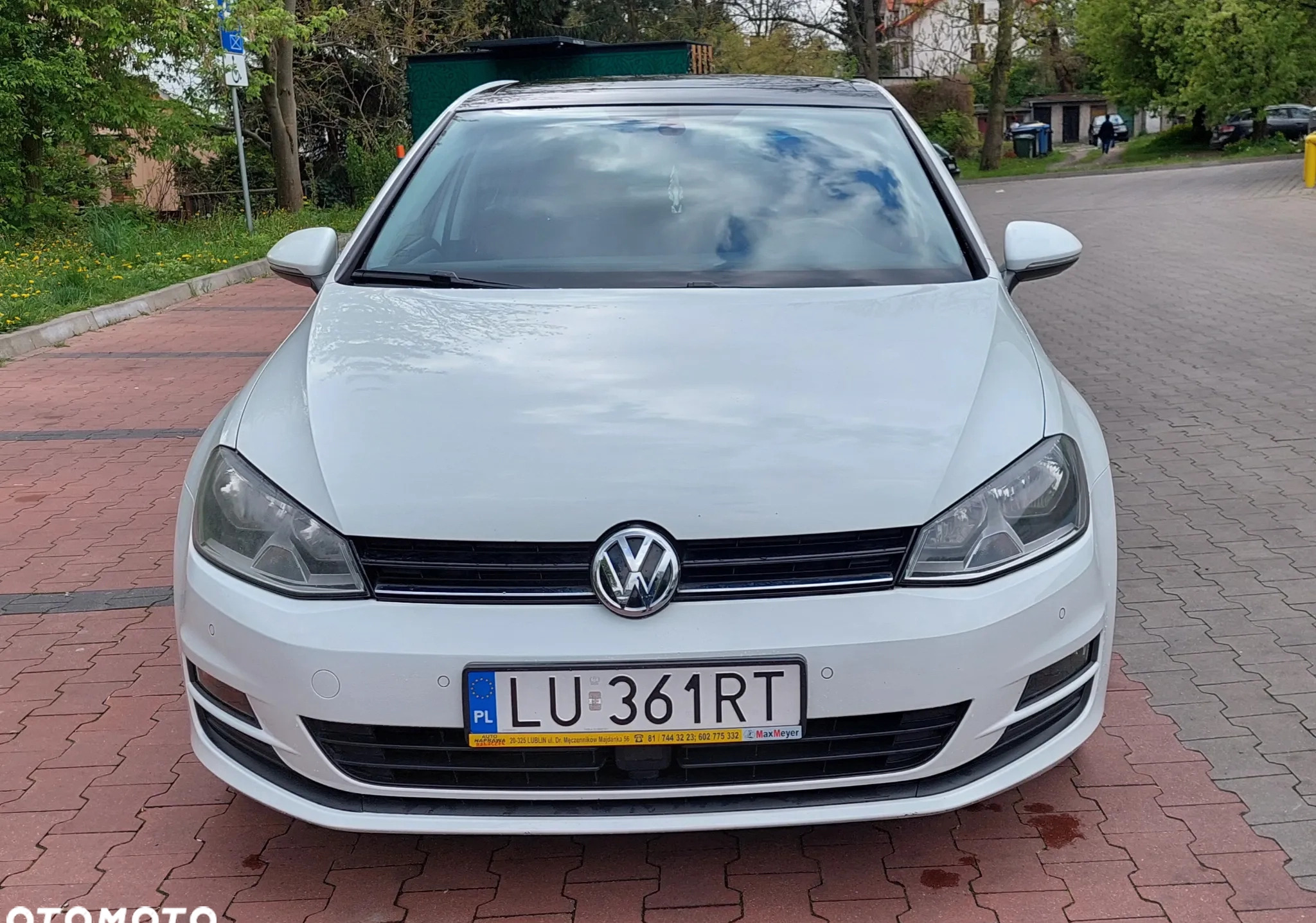 Volkswagen Golf cena 53900 przebieg: 95500, rok produkcji 2014 z Lublin małe 352